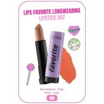 Lips Favorite Longwearing Lipstick Ruj 307 Coffee With Cream - Nude