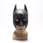LipSki Batman maskesi yetişkin adam yarasa kask kukuletası süper kahraman Cosplay kostüm sahne kara şövalye Batman başlık cadılar bayramı için giyinmek