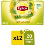 Lipton Bitki Çayı Bardak Ihlamur 20 Li x 12 Adet