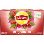 Lipton Bitki Çayı Bardak Kuşburnu 12 x 20 Süzen Poşet
