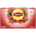 Lipton Bitki Çayı Bardak Kuşburnu 20 Li x 12 Adet