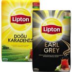 Lipton Doğu Karadeniz Dökme Çay 1 kg + Earl Grey Dökme Çay 1 kg - 2 kg