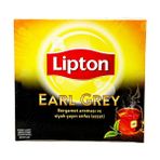 Lipton Earl Grey Poşet Çay 100'Lü Bergamot Aromalı Bitki Çayı Özelliği ile Ferahlatıcı