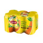 Lipton Ice Tea Şeftali Aromalı Kutu 6x330 ml Soğuk Çay