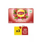 Lipton Kuşburnu Çayı Bardak Poşet 20 'Li*3 Paket...