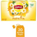 Lipton Papatya Bitki Meyve Çayı, 20'li