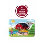 Lipyos Çiftlik Ve Çiftlik Canlıları A3 104 Parça Puzzle, Oyuncak, Yapboz