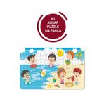 Lipyos Denizde Oyun Keyfi A3 104 Parça Puzzle, Oyuncak, Yapboz