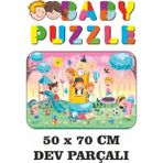 Lipyos Park, Eğlence, Oyun Aktivitesinden Oluşan Dev Parçalı Eğlenceli Puzzle 50X70 cm Puzzle