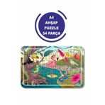Lipyos Sevimli Kuşlar A4 54 Parça Puzzle, Oyuncak, Yapboz