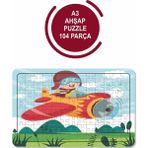 Lipyos Uçak Kullanıyorum A3 104 Parça Puzzle Oyuncak Yapboz