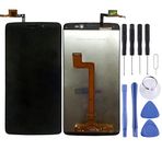 LIQC LCD Ekran için OEM LCD Ekran için 5.5 inç Alcatel One Touch Idol 3/6045 Digitizer Tam Meclisi ile LCD Ekran