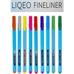 Liqeo Fineliner Ince Uçlu Sıvı Mürekkepli Renkli Kalemler 0.4 - Çok Renkli