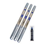 Liqeo Mavi Pilot Kalem Super Point 0.7 3 Adet Mavi Roller Pilot Kalem 0,7 Mürekkepli Dolma Kalem
