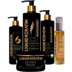 Liquid Keratin Kabaran Saç Keratin Bakım Seti (5'li)