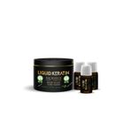 Liquid Keratin Yıpranmış Yanmış Saçlar Için Acil Onarıcı Saç Botoksu Keratin Saç Bakım Seti