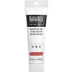 Liquitex 1045227 Professional Heavy Body akrilik boya, sanatçı kalitesinde, mükemmel ışık haslığı, tereyağı kıvamında, 59 ml - iririsyonlu altın