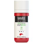Liquitex 1923186 akrilik boya, Kadmiumfrei Kırmızı Mittel, 237ml Dosierflasche
