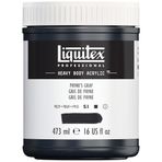 Liquitex 4412310 Professional Heavy Body Akrilik Boya, Sanatçı Kalitesinde, Mükemmel Işık Haslığı, Yağlı Tutarlılık, 473 ml Saksı - Paynes Grisi