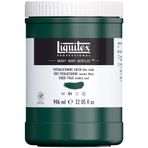 Liquitex 4413317 Professional Heavy Body Akrilik Boya, Sanatçı Kalitesinde, Mükemmel Işık Haslığı, Yağlı Kıvamda, 946 ml Saksı, Ftalo Yeşili (Mavi Tonu)