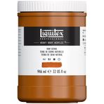 Liquitex 4413330 Professional Heavy Body Akrilik Boya, Sanatçı Kalitesinde, Mükemmel Işık Haslığı, Yağlı Tutarlılık, 946 ml Saksı, Doğal Siena