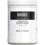 Liquitex 4413430 Professional Heavy Body akrilik boya, sanatçı kalitesinde, mükemmel ışık haslığı, tereyağı kıvamında, 946 ml tencere - karışık beyaz şeffaf