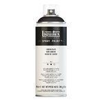 Liquitex 4450337 profesyonel akrilik sprey kutusu, 400 ml, karbon siyah, solmaz, dona dayanıklı, mat kaplama, iç ve dış mekanlar için