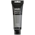 Liquitex 8870035 Basics Akrilik Boya Nötr Gri No. 5 – 118 ml Tüp, Solmaz, Orta Viskozite, İpeksi Parlaklık, Monopigmente, Arşiv Kalitesi