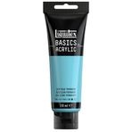 Liquitex 8870051 Basics Akrilik Boya, Açık Mavi Kalıcı, 118 ml Tüp