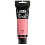 Liquitex 8870078 Basics Akrilik Boya Pembe – 118 ml Tüp, Solmaz, Orta Viskozite, İpeksi Parlak, Monopigmente, Arşiv Kalitesi
