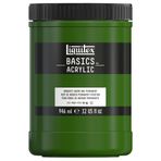 Liquitex 8870370 Basics - Akrilik boya, monopigmente sanatçı pigmentleri, solmaz, orta viskozite, arşiv kalitesi, ipeksi parlaklıkta kaplama, 946 ml saksı - Hooker's Green Perm. Renk tonu