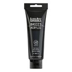 Liquitex akrilik boya, monopigmentli sanatçı pigmentleri, Fildişi Siyahı, Akrilik boya - 118 ml tüp