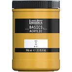 Liquitex Basics akrilik boya, altın, akrilik boya, 946 ml saksı