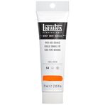 Liquitex Professional Heavy Body akrilik boya, Orangerot Lebhaft, Acrylfarbe 59ml Tube