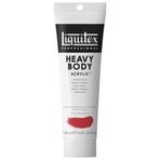 Liquitex Professional Heavy Body akrilik boya, Pyrrolrot, Acrylfarbe 138ml Tube