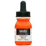 Liquitex Profesyonel Akrilik Mürekkep, 1oz (30ml) Kavanoz, Floresan Turuncu