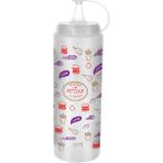 Lira 3 Adet Şeffaf Plastik Masterchef Sosluk Ketçap Mayonez Sos Şişesi 700ML