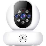 Lisa Butik Wifi Ip Kamera 1080P Çift 2.4 / 5G Cctv Sistemi Hareket Izleme Sesli Akıllı Ev Güvenlik Kamerası