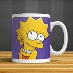Lisa Simpson Porselen Kupa Bardak
