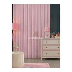 LisabellaHome Modern Grek Sade Tül Perde Toz Pembe Çocuk Odası ( Pilesiz Düz )