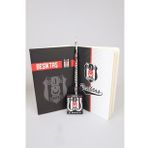 LİSANSLI BEŞİKTAŞ NOKTALI DEFTER,KURŞUN KALEM VE SİLGİ SETİ