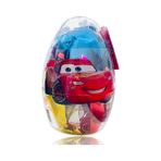 Lisanslı Cars Şimşek Mcqueen Sürpriz Dev Yumurta - Beyaz - Şeffaf