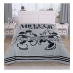 Lisanslı Disney Minnie&Mickey Dancing Pamuk Battaniye