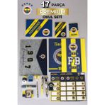 LİSANSLI FENERBAHÇE 17 PARÇA PREMIUM KIRTASİYE SETİ - 12M-Krem