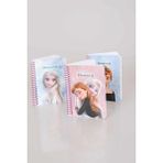 LİSANSLI FROZEN ELSA ÇİZGİLİ NOT DEFTERİ / BLOKNOT 80 YAPRAK - Mavi - 1