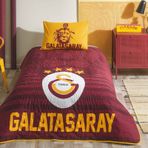 Lisanslı Galatasaray Stripe Tek Kişilik Yatak Örtüsü Seti 000000001000047037