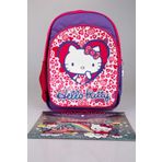 LİSANSLI HELLO KITTY OKUL ÇANTASI AÇIK PEMBE