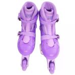 Lisanslı Kuromi Inline 4 Tekerlekli Paten – Ayarlanabilir 34-37 Numara