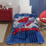 Lisanslı Spiderman Pop Tek Kişilik Battaniye - Çok Renkli