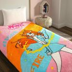 Lisanslı Winx 2 Tek Kişilik Battaniye